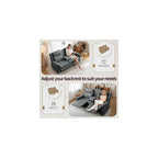 Korser Loveseat Recliner Sofa, Reclining Loveseat Couch, Reclining Couch with Console, USB Port, US Outlets, and Cup Holders, 2-Seater Sofa for Living Room